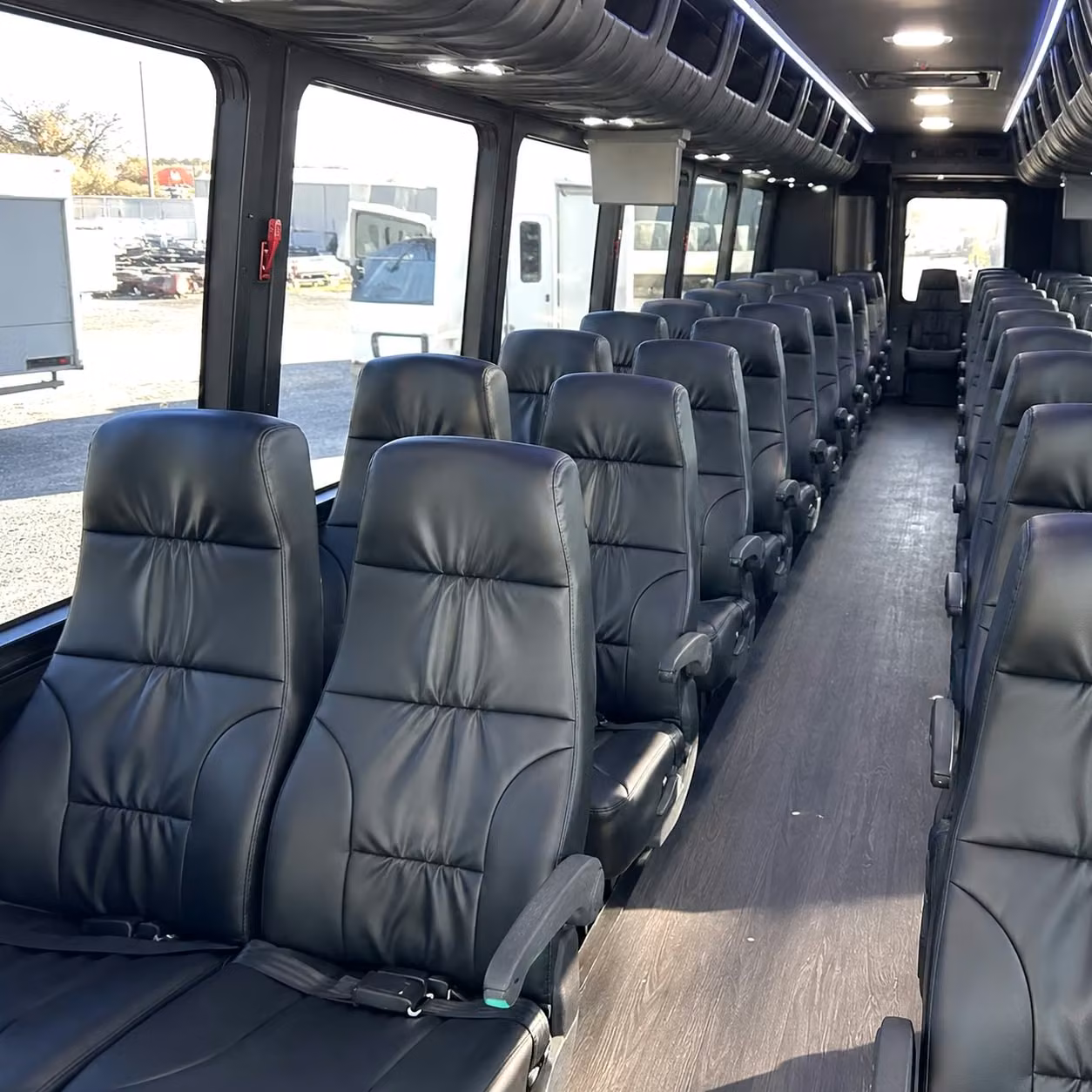 30 passenger minibus interior