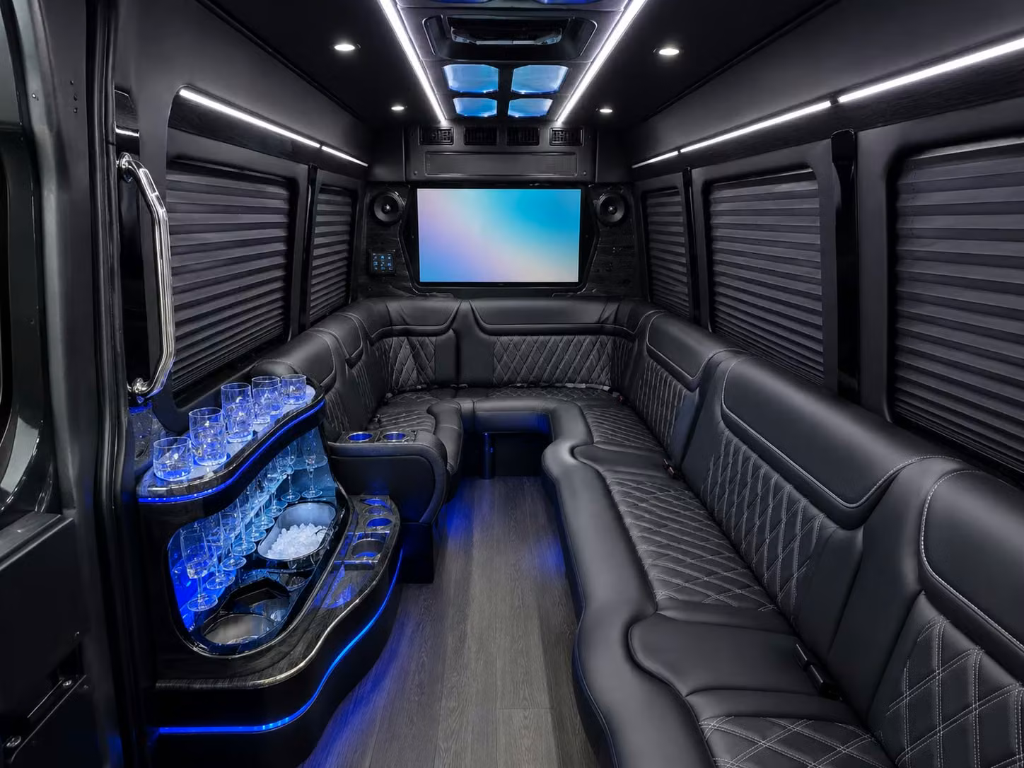airport shuttle bus rentals in sunrise for executive and group transfers
