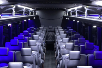 Sunrise Charter Bus Interior
