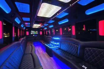 Sunrise Limousine Bus Interior